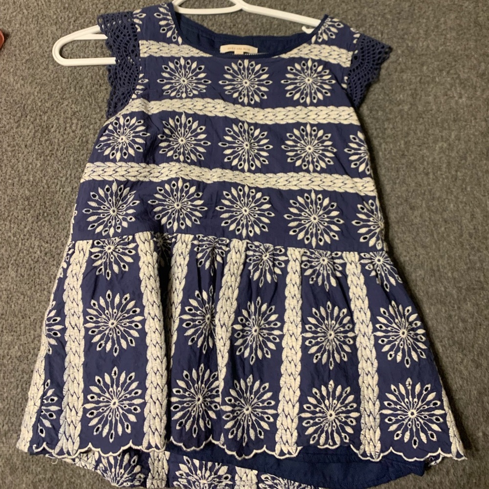 Skies are Blue blouse
